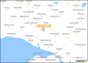 map of Pengcun