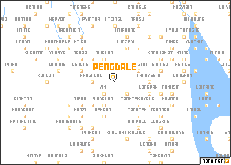 map of Pengdale
