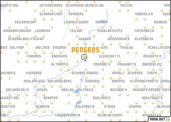 map of Pengers