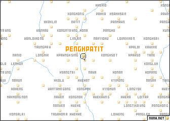 map of Peng Hpa Tit