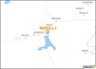 map of Pengilly