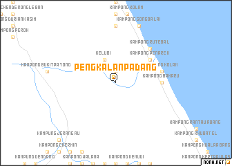 map of Pengkalan Padang