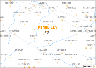map of Penguilly