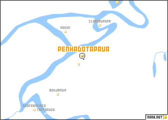 map of Penha do Tapauá