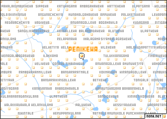 map of Penikewa