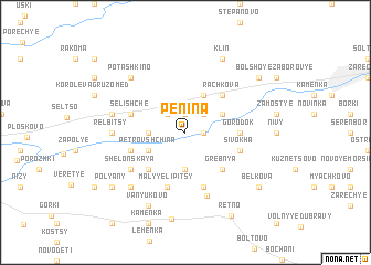 map of Penina