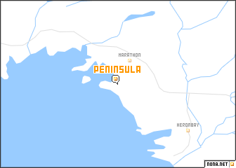 map of Peninsula