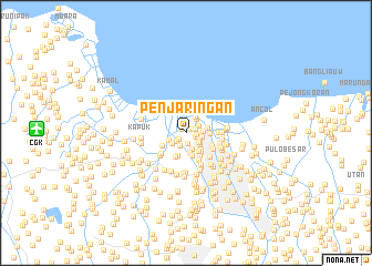 map of Penjaringan