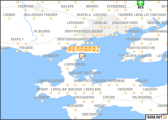 map of Pennaroz