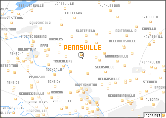 map of Pennsville