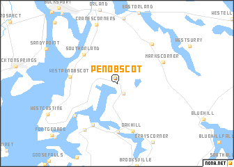 map of Penobscot