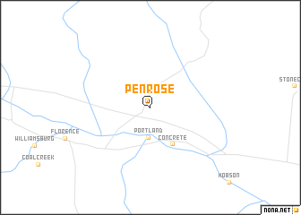 map of Penrose