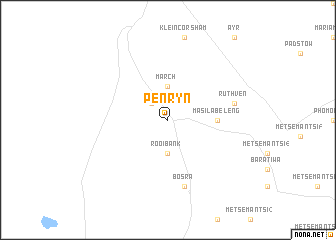 map of Penryn