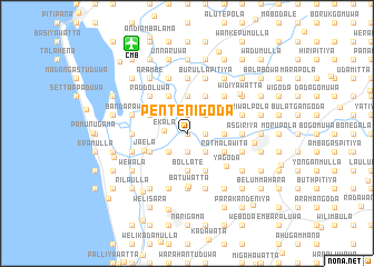 map of Pentenigoda