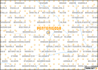 map of Pentenigoda