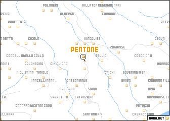 map of Pentone
