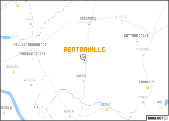 map of Pentonville