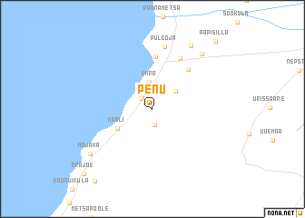 map of Penu