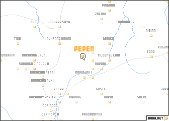 map of Pepen