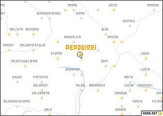 map of Pe Podirei