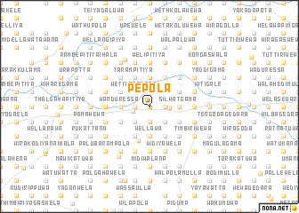 map of Pepola