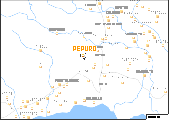 map of Pepuro