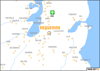 map of Pequenino