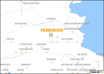 map of Perakaíika