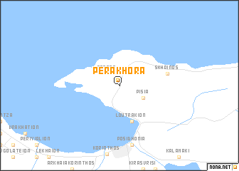 map of Perakhóra