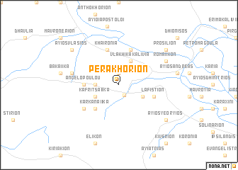 map of Perakhórion