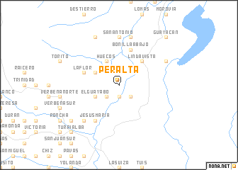 map of Peralta