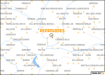 map of Perandones