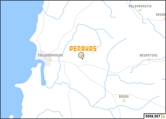 map of Perawas