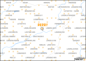 map of Peray