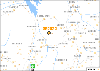 map of Peraza