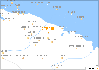 map of Perdaku