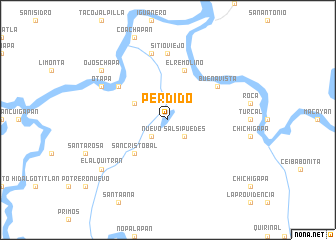 map of Perdido