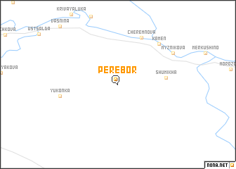 map of Perebor