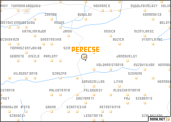 map of Perecse