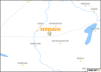 map of Peredovik