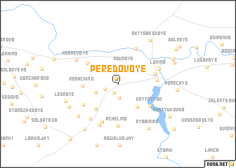 map of Peredovoye