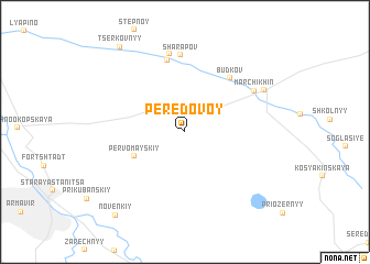 map of Peredovoy