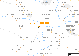 map of Pereghalom