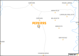 map of Pereiras