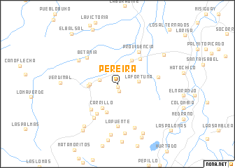 map of Pereira