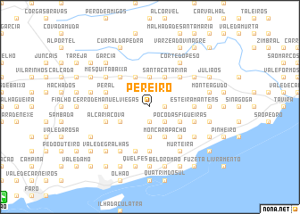 map of Pereiro