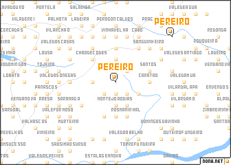 map of Pereiro