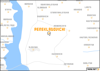 map of Perekladovichi
