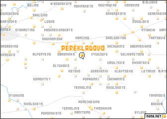 map of Perekladovo