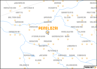 map of Perelozai